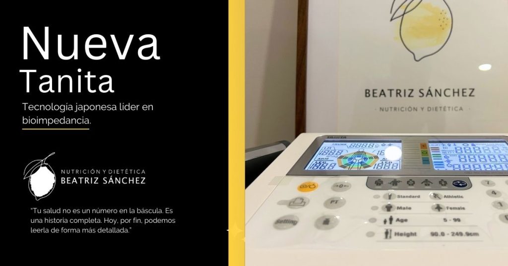 Estrenamos Tanita en la clínica Beatriz Nutrición - Precisión para tu salud - Nutricionista en Málaga