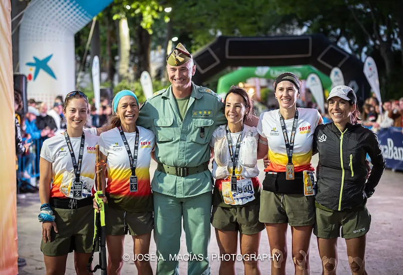 101 km Ronda - 2026 - Ganadoras por equipos femenino