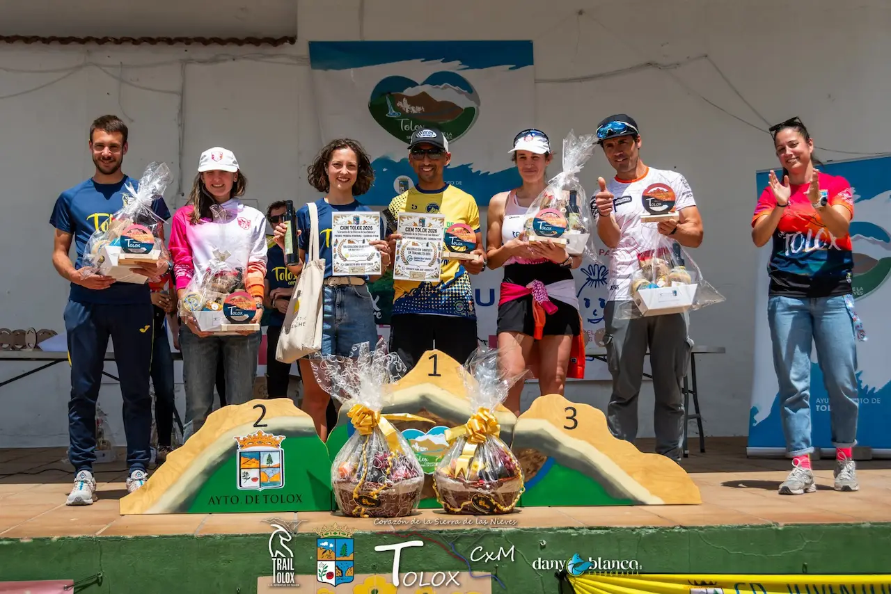 Primera clasificada en la general, en la clásica de CxM Tolox 27K 2026